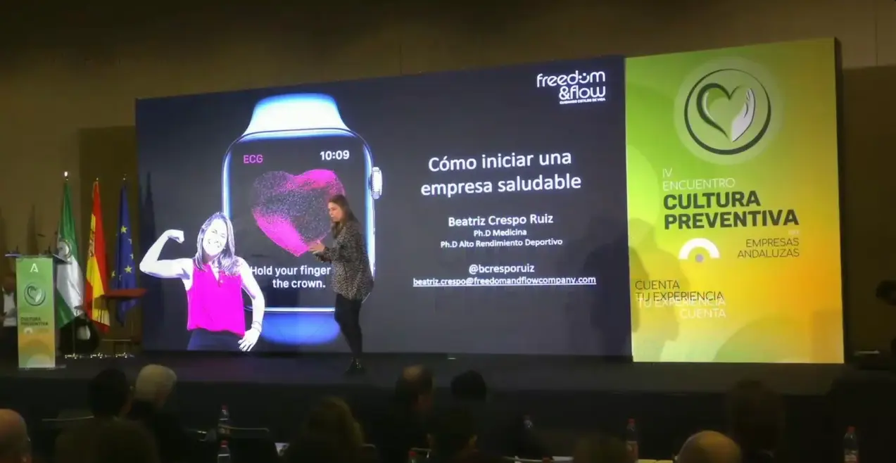 CONFERENCIA | 'Cómo iniciar una empresa saludable' Beatriz Crespo